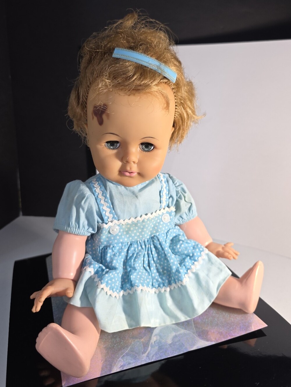 Vintage American Character Tiny Tears vinyl doll 1950s Ideal Toy Corporation